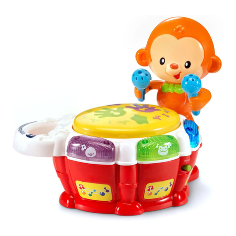 VTech Baby Baby Beats Monkey Drum User manual