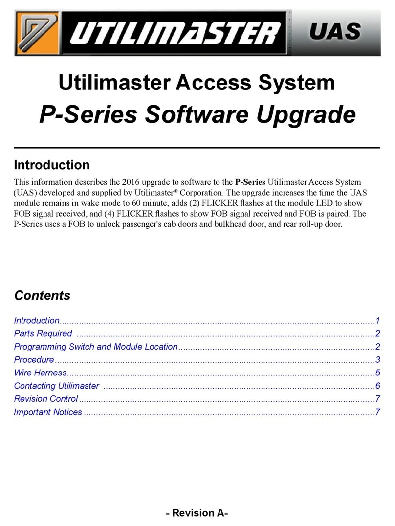 Utilimaster P-Series Software upgrade instructions
