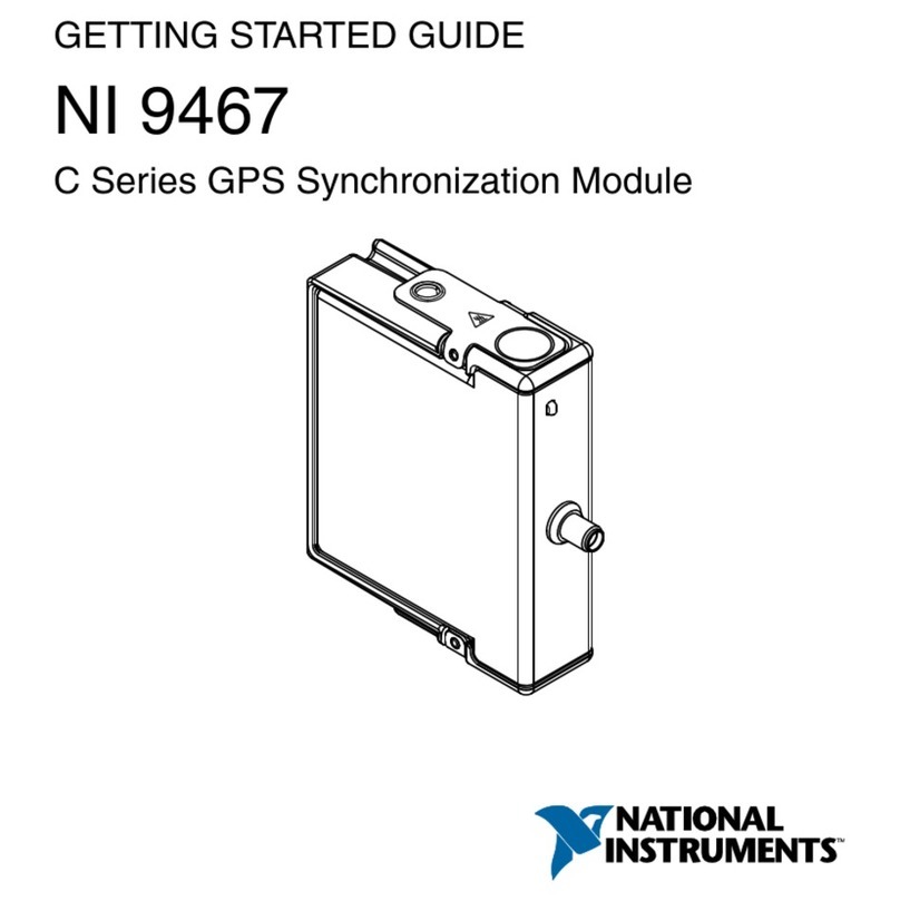 National Instruments C Series Getting started guide