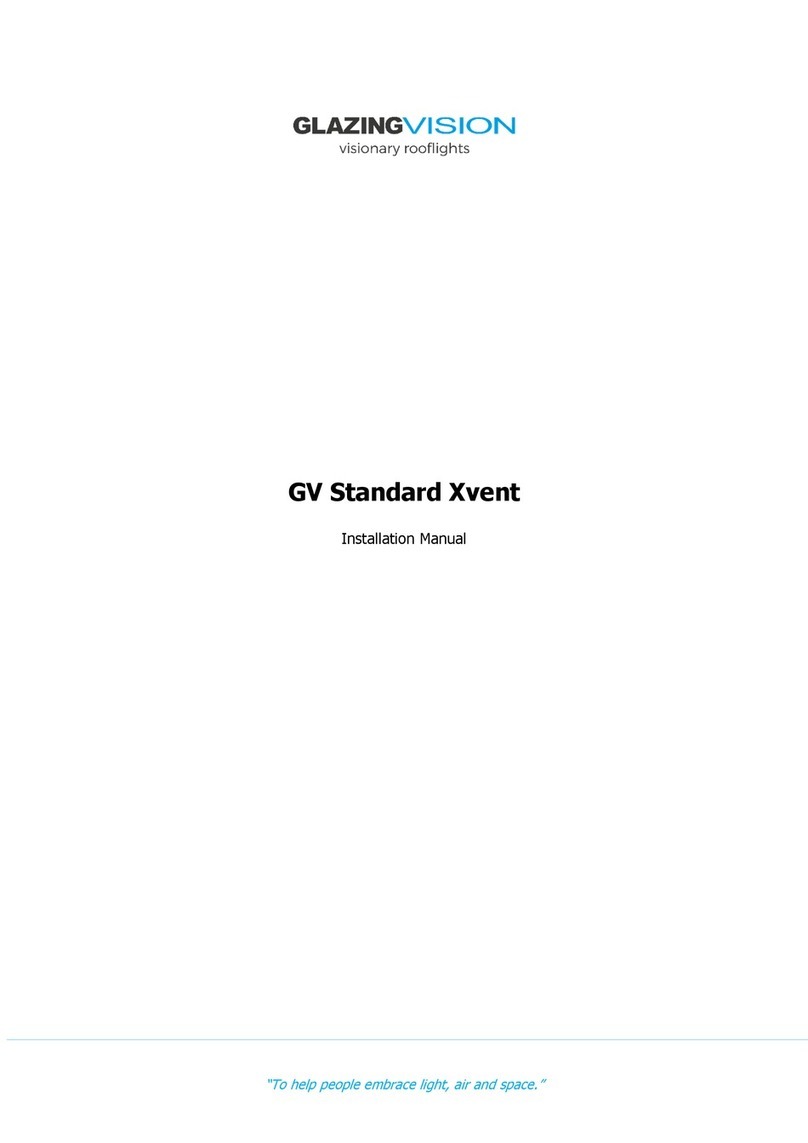 GLAZING VISION Standard Xvent installation manual
