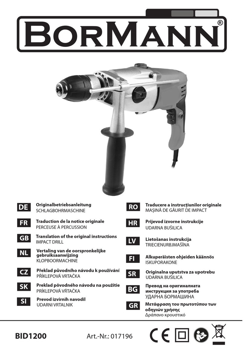 BorMann BID1200 User manual