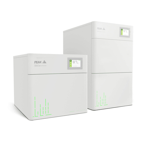 Peak Scientific Genius XE Series User manual Peak Scientific Genius XE Series User manual