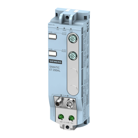 Siemens SIMATIC ET 200AL User manual