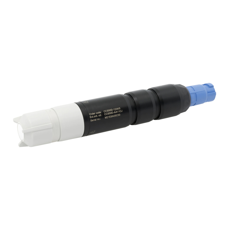 Endress+Hauser CCS50D operating instructions