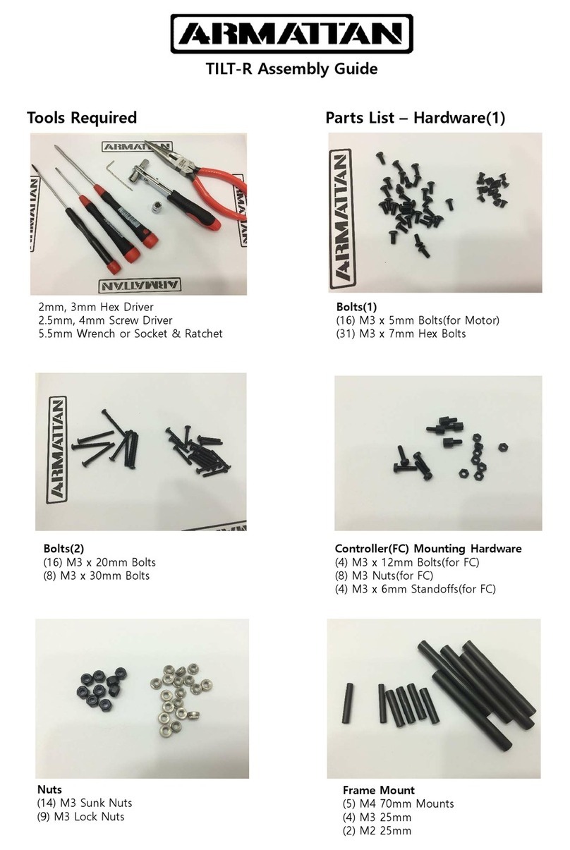 Armattan TILT-R Assembly guide