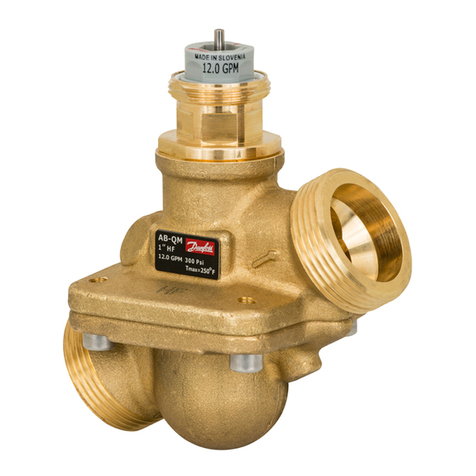 Danfuss AB-QM DN 10-32 operating guide