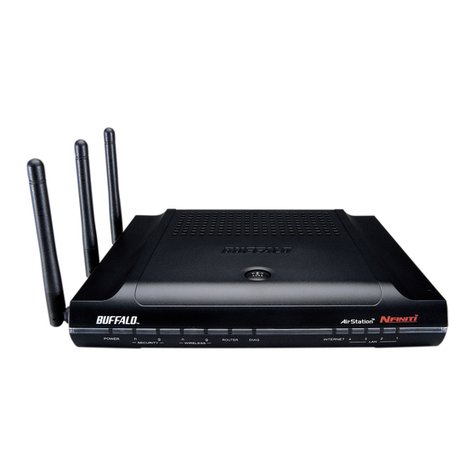 Buffalo Tech Nfiniti AirStation WZR-AGL300NH Quick setup guide
