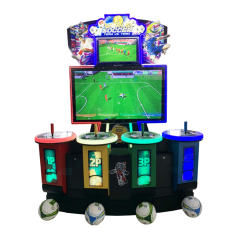 Universal Space World Soccer C-545 User manual
