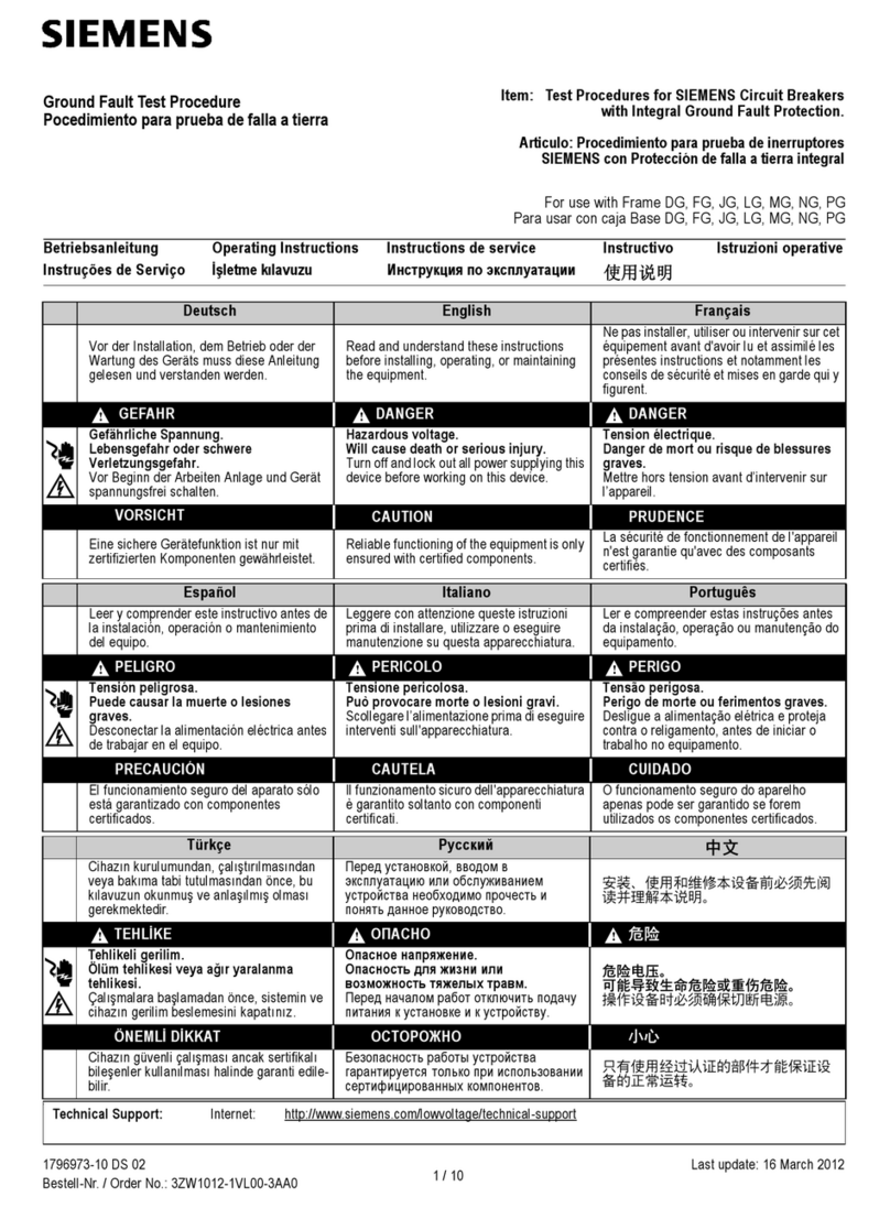 Siemens 555 User manual