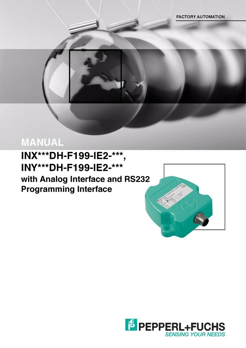 Pepperl+Fuchs INX DH-F199-IE2 Series User manual