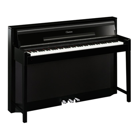 Yamaha Clavinova CLP-S308 INSTALLATION PROCEDURE