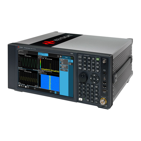 Keysight Technologies EXA N9010B Installation and operation manual