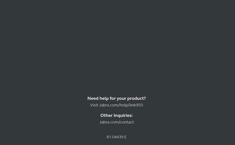 GN Audio Jabra Link 950 Specification sheet