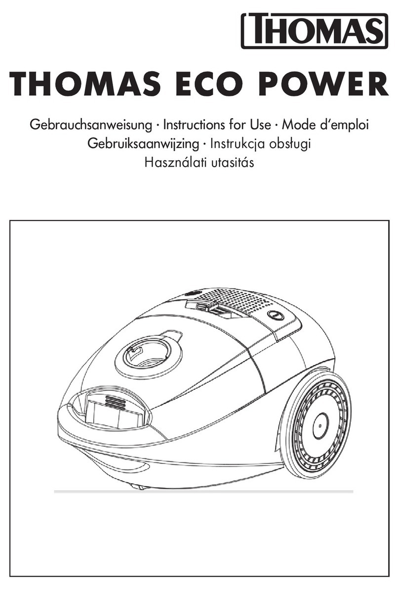 Thomas Eco Power User manual