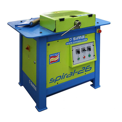 Sima SPIRAL-26 Original user guide