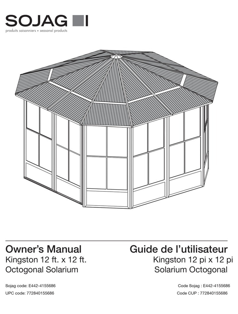Sojag Kingston owner's manual