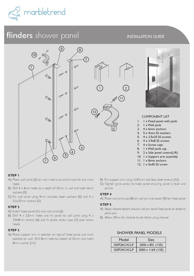 Marbletrend flinders installation guide