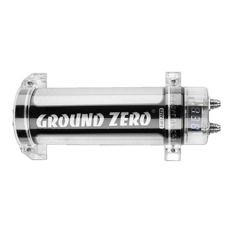 Ground Zero GZTC 1.0FX owner's manual
