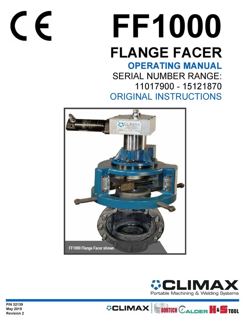 Climax FF1000 User manual