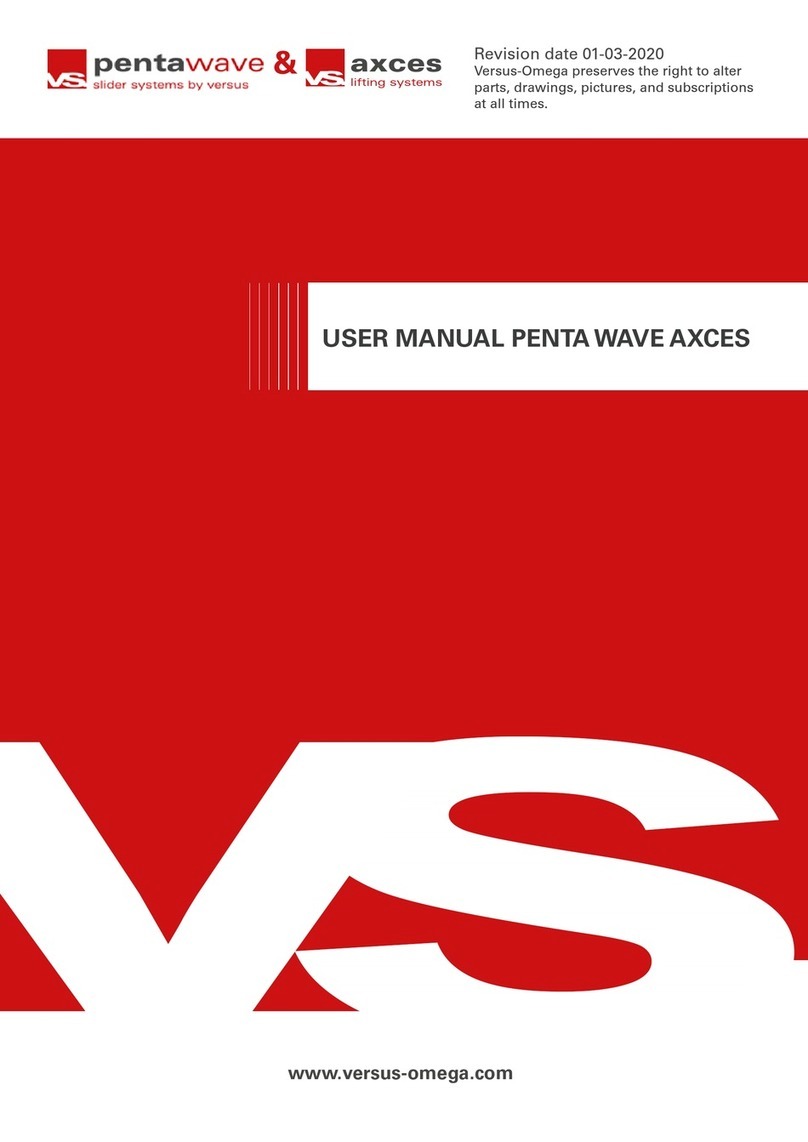 Versus-Omega PENTA WAVE AXCES user manual Versus-Omega PENTA WAVE AXCES user manual