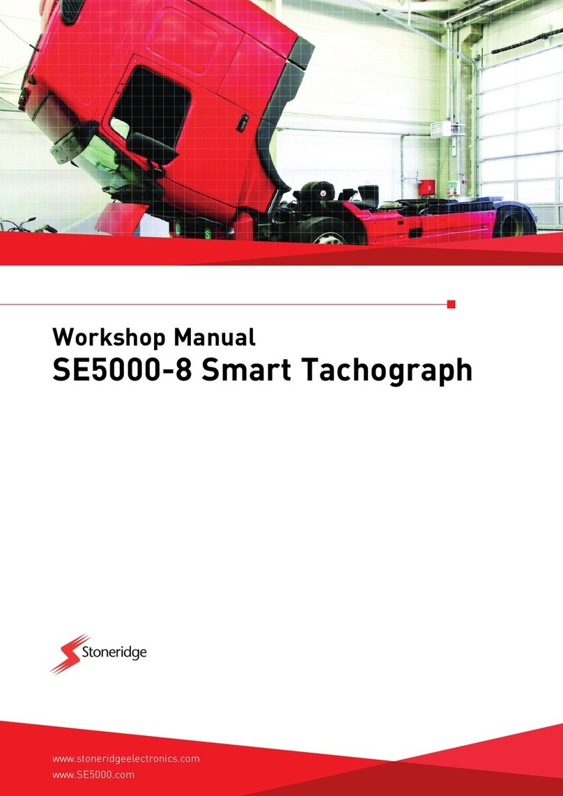 Stoneridge SE5000-8 Instruction manual