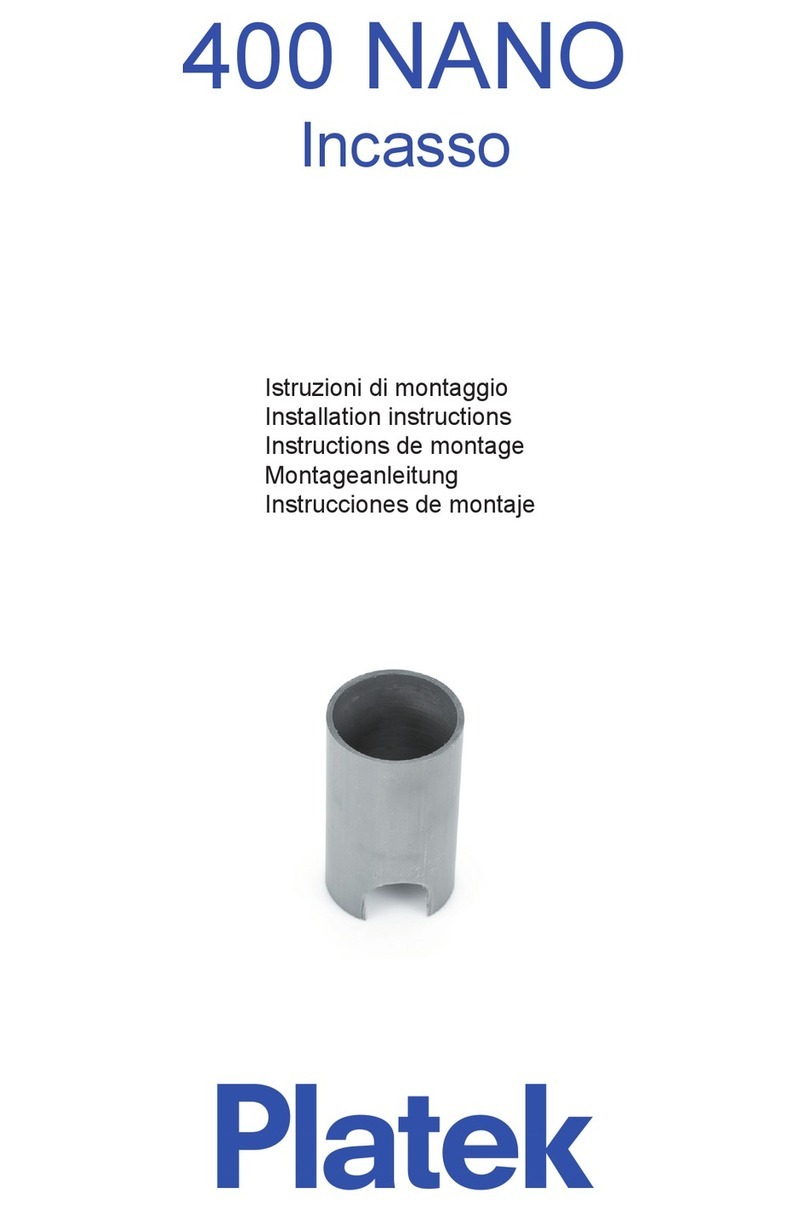 Platek Incasso 400 NANO installation instructions