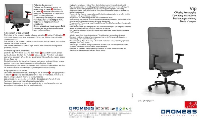 DROMEAS Vip User manual