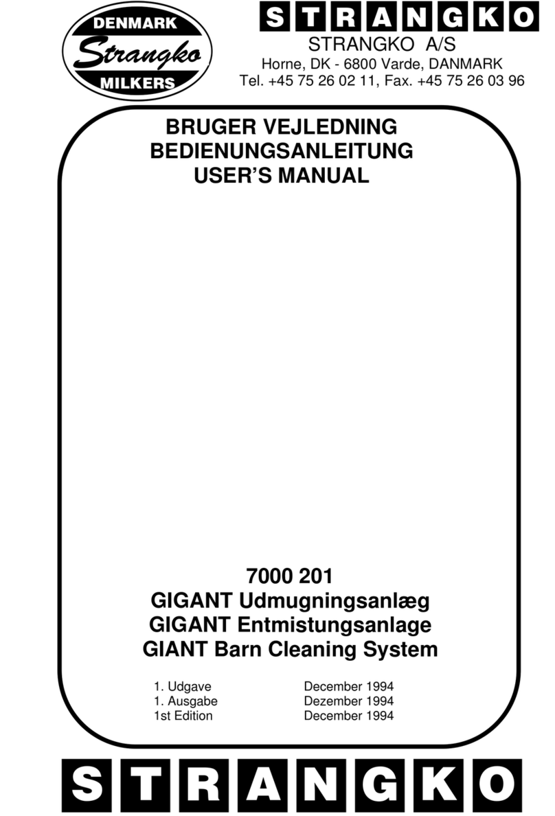 STRANGKO 7000 201 user manual