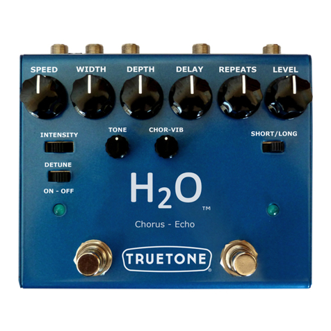 Truetone V3 H2O instructions
