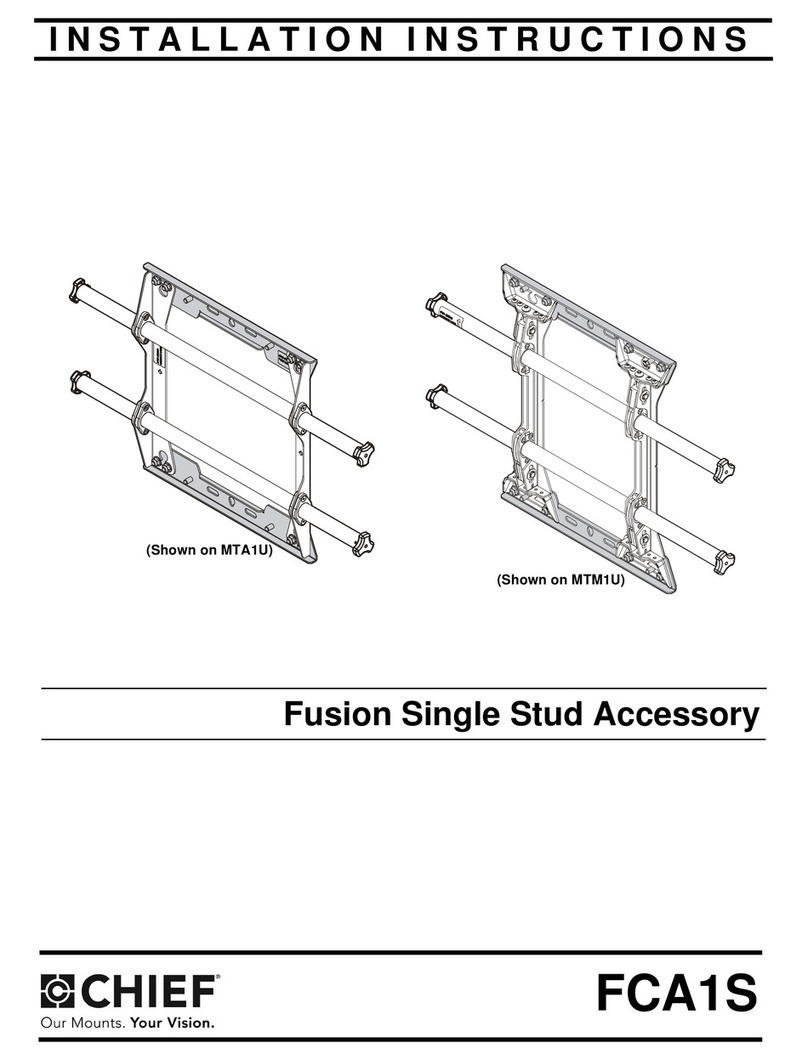 CHIEF FCA1S User manual