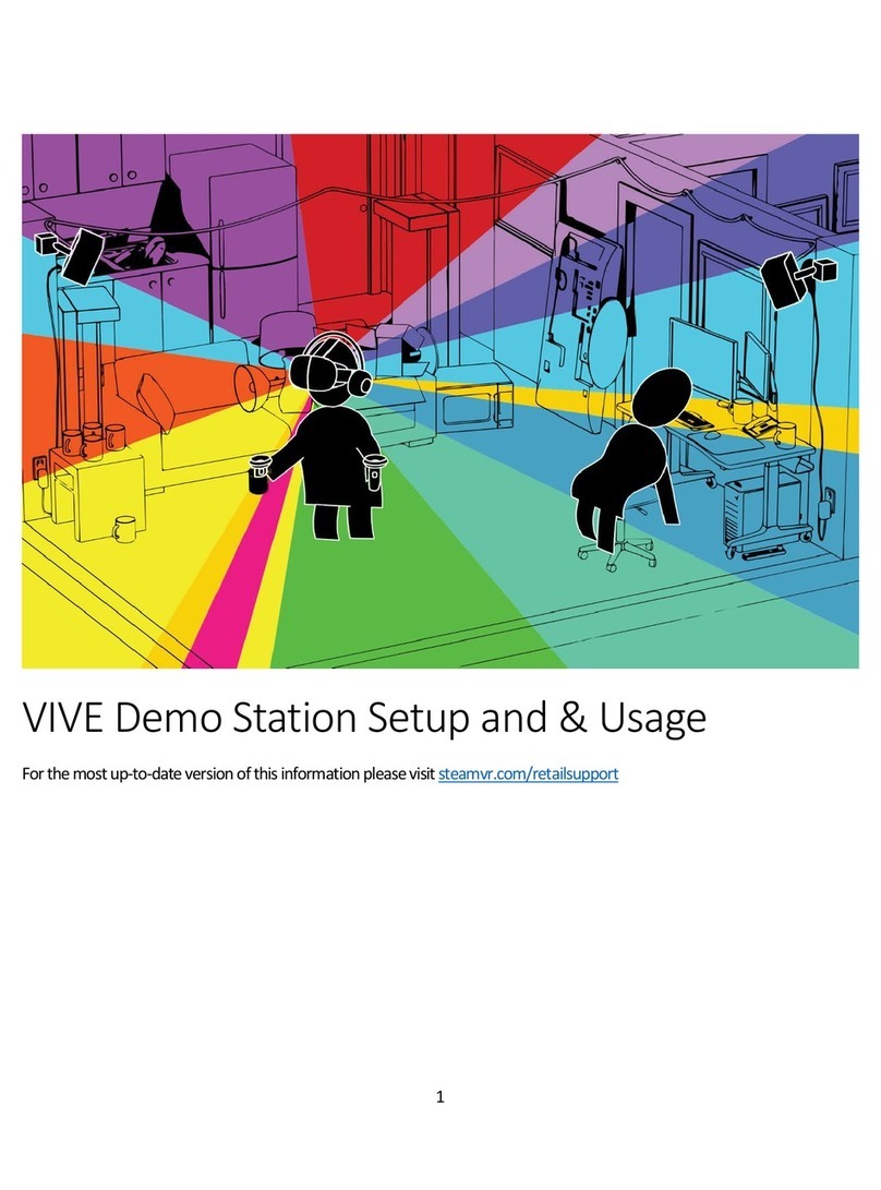 Steam VIVE Demo Station manual
