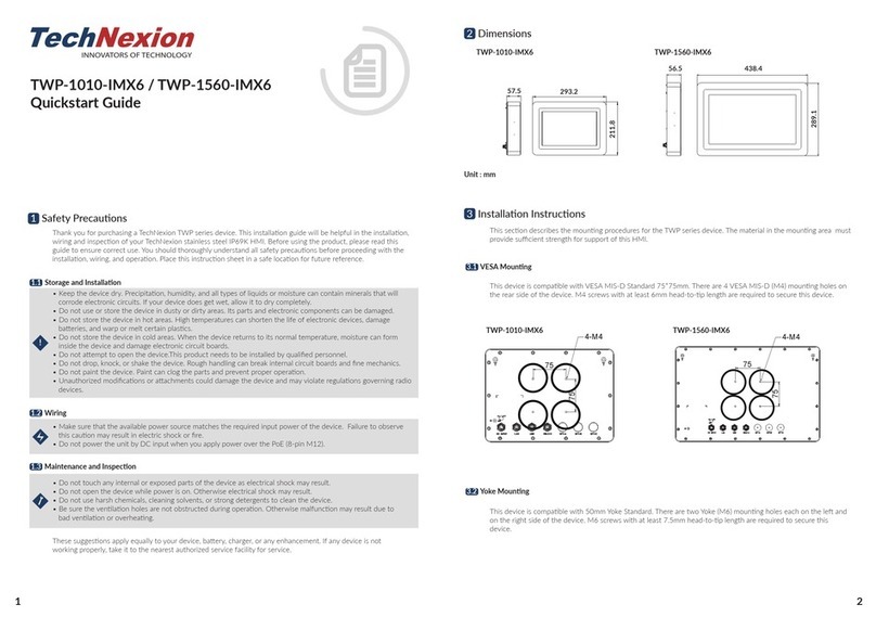 TechNexion TWP-1010-IMX6 quick start guide