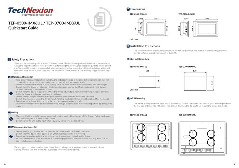 TechNexion TEP-0500-IMX6UL quick start guide