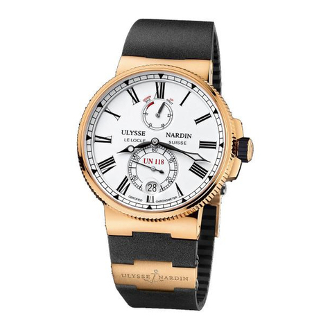 Ulysse Nardin UN-118 manual