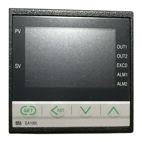 RKC INSTRUMENT SA100L Use and care manual