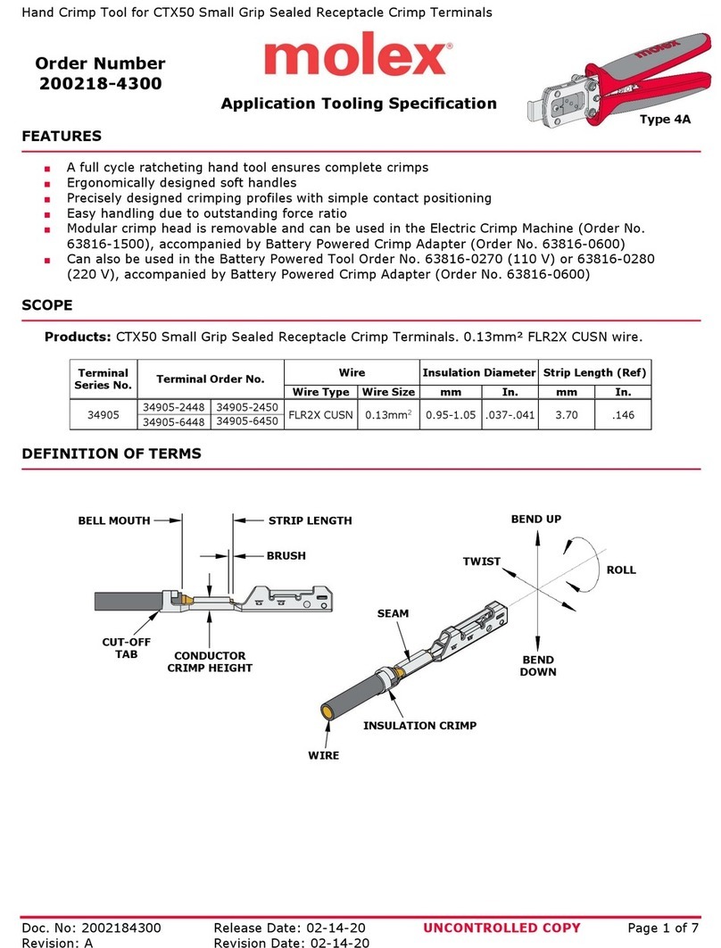 molex 207129 Series User manual