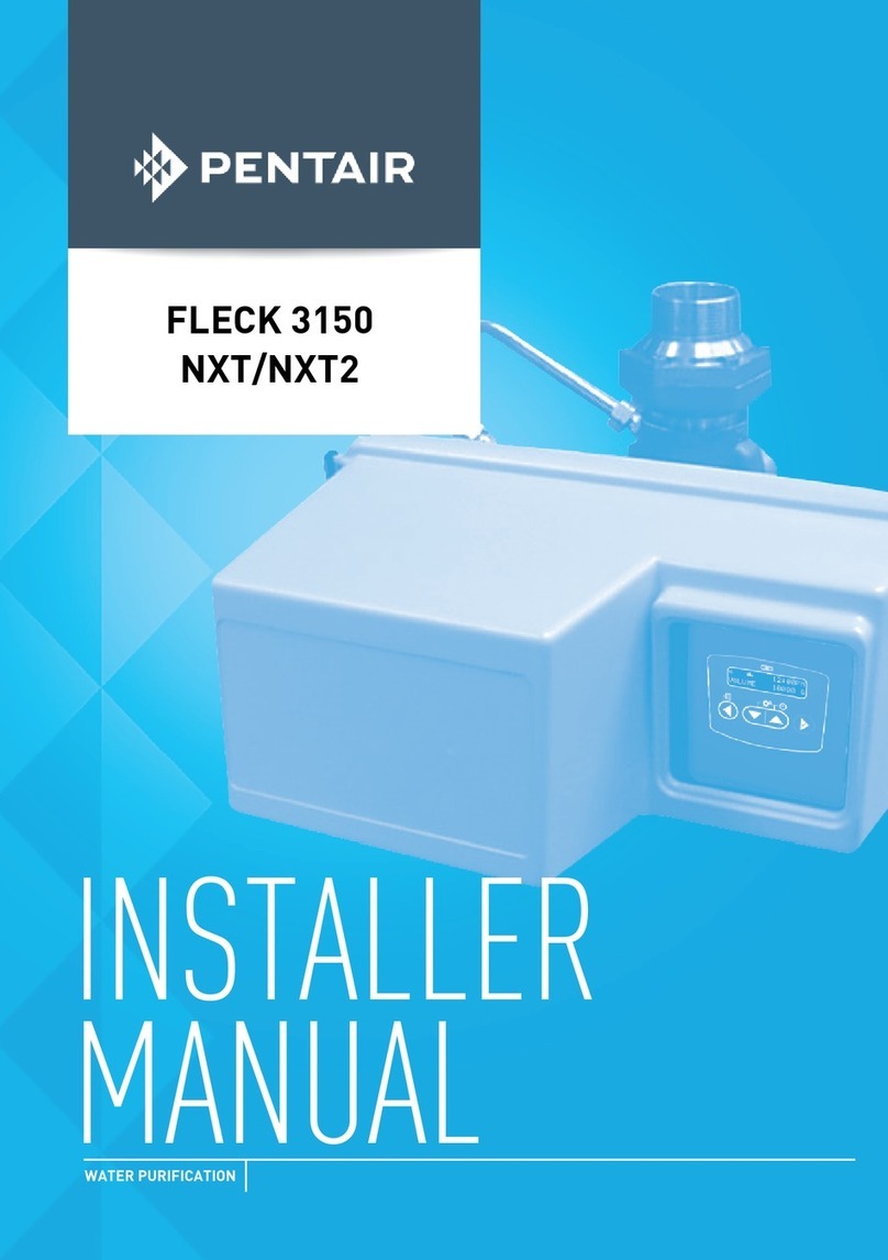 Pentair FLECK 3150 NXT User guide