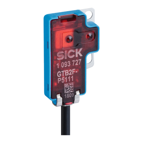 SICK GTB2 Flat Series User manual SICK GTB2 Flat Series User manual