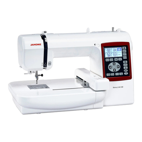 Janome MC230E User manual