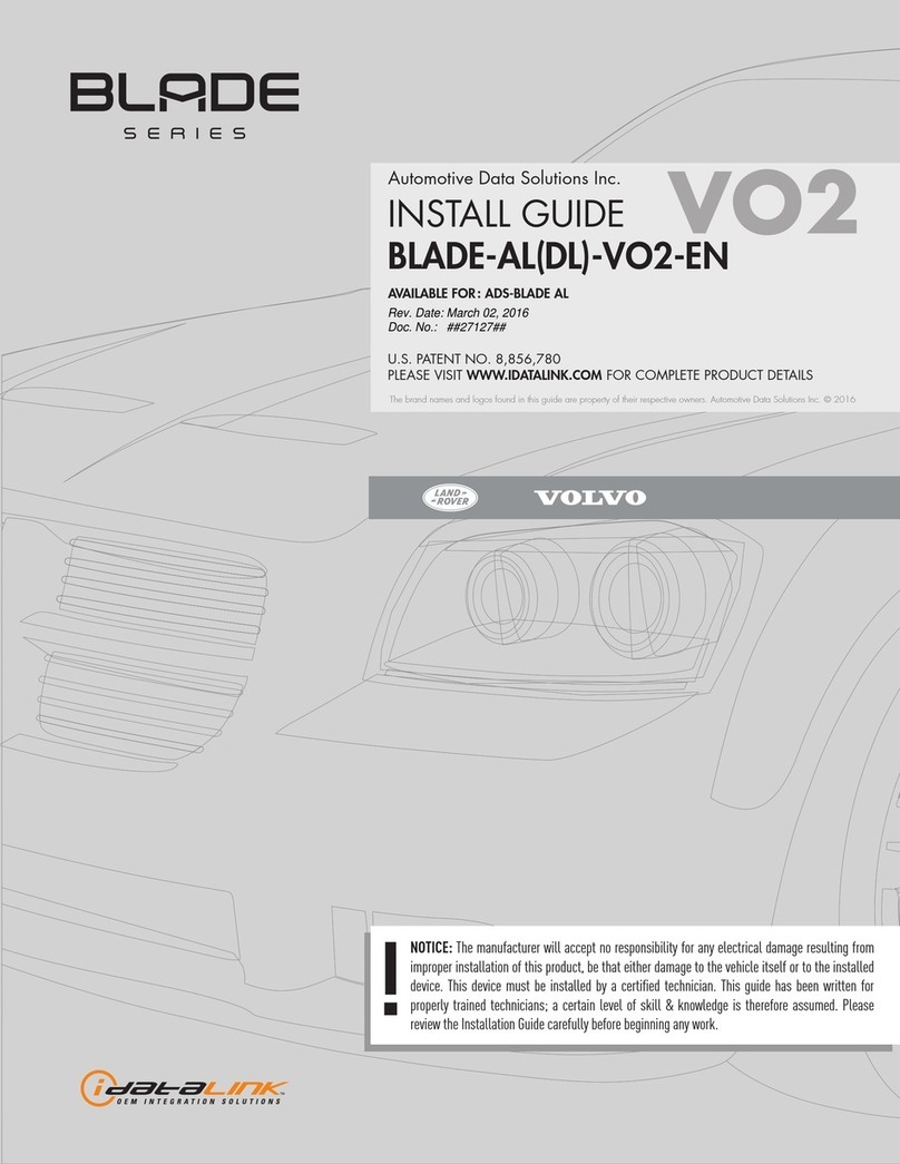 iDataLink BLADE Series install guide