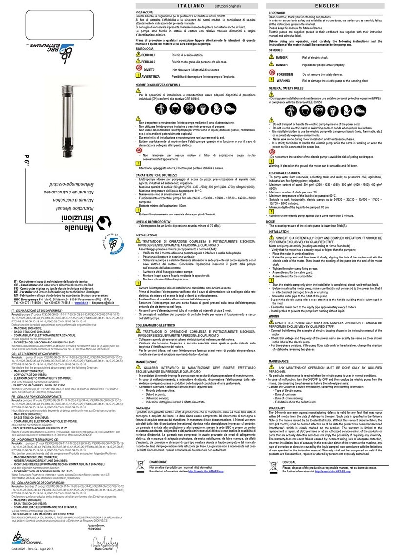 BBC P230/06 instruction manual