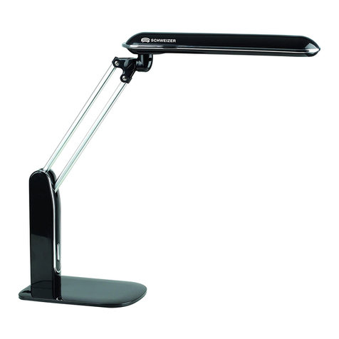 Schweizer MULTILIGHT LED Table Instructions for use