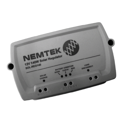 Nemtek SOL-REG140 User manual