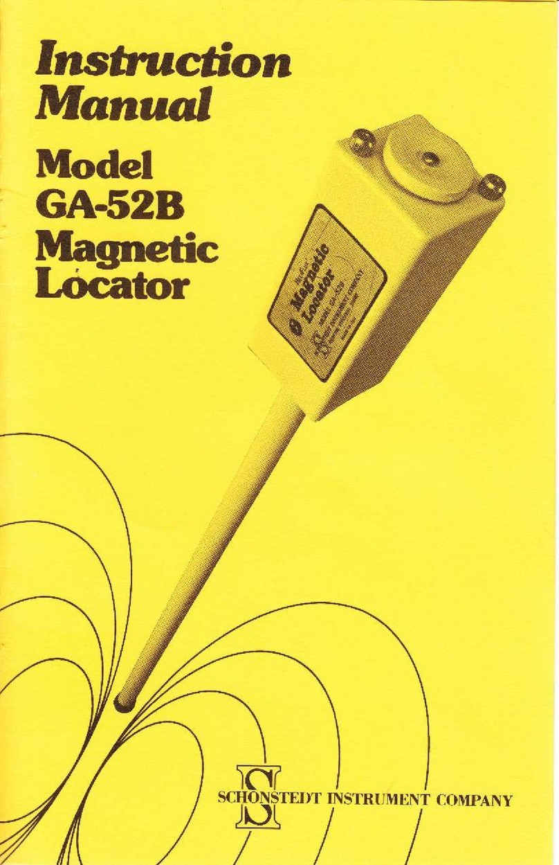 Schonstedt Instrument GA-52B instruction manual