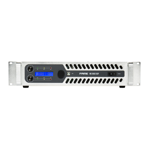 FAME MS 5002 DSP user manual