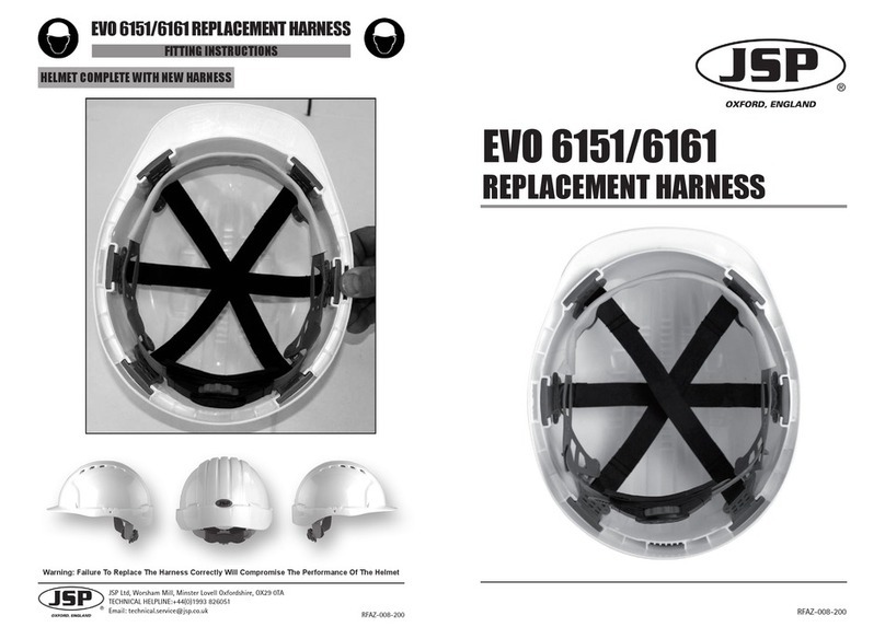 JSP EVO 6151 Fitting instructions
