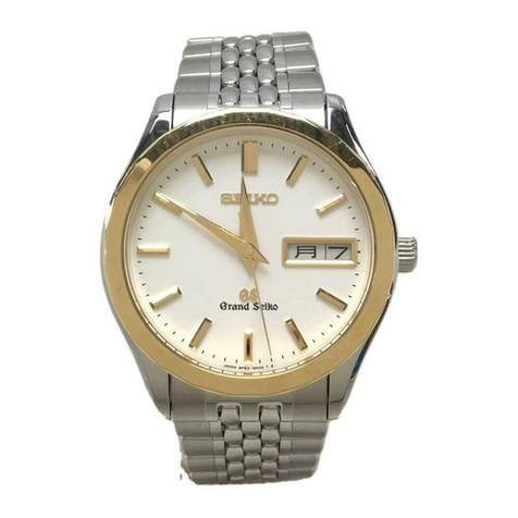 Grand Seiko Quartz 9F83 operating instructions