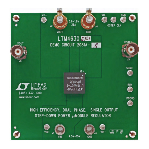 Linear Technology LTM4630EY-1 Demo Manual