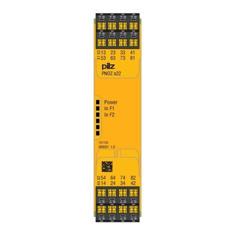 Pilz PNOZ s22 Series User manual