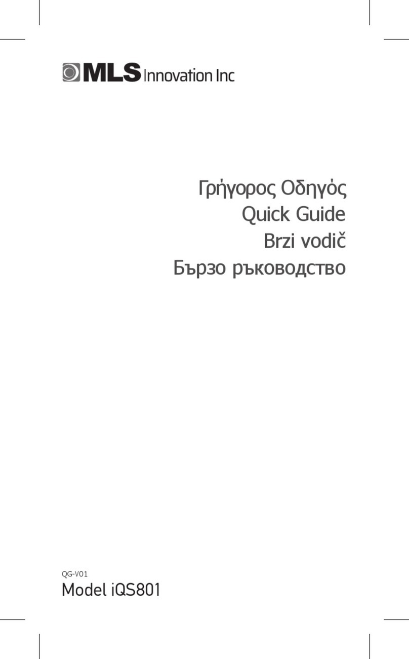 MLS iQS801 User manual
